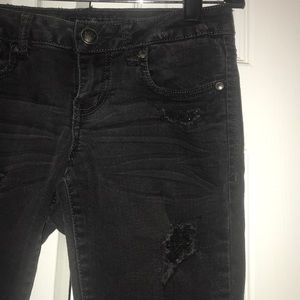 Jessica Simpson ripped skinny jeans